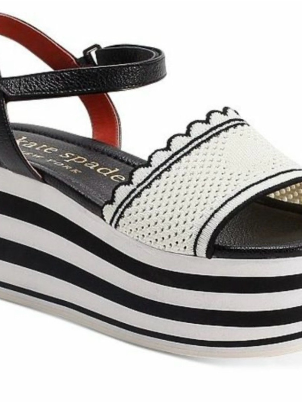Kate Spade New York Highrise platform wedge sandal sz 8